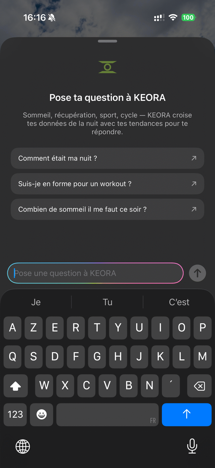 Advisor, le coach KEORA