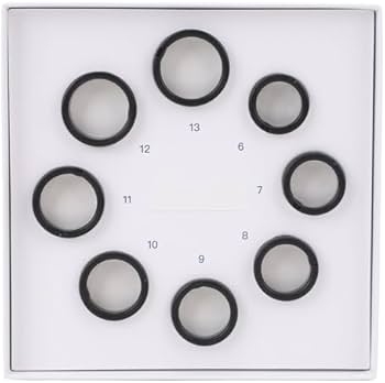 Kit de mesure KEORA, bagues d'essayage tailles 6 à 14